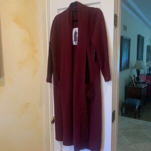 NWT - Maxsport burgundy duster
